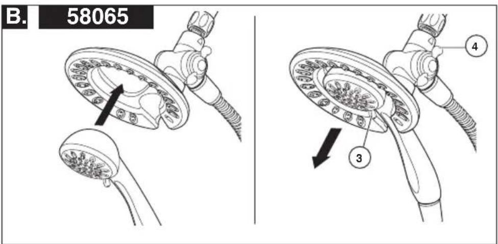 DELTA T14251WE - Showerhead and Tub Spout Installation - 3
