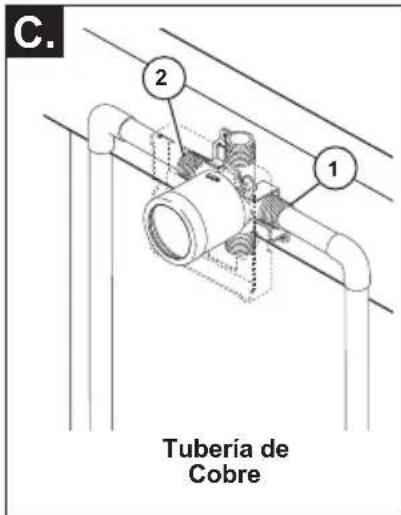 DELTA T14238SS - CIERRE LOS SUMINISTROS DE AGUA. - 2
