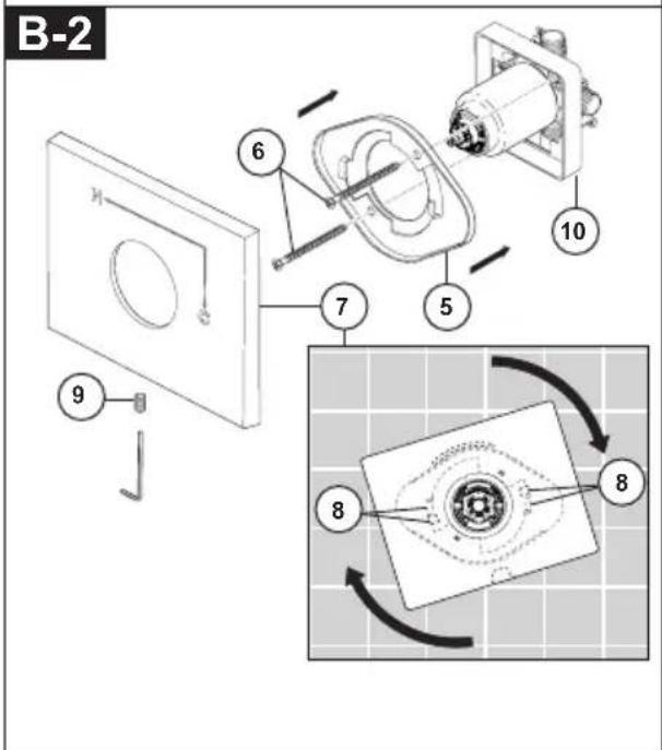DELTA T14438LHD - Trim Installation - 4