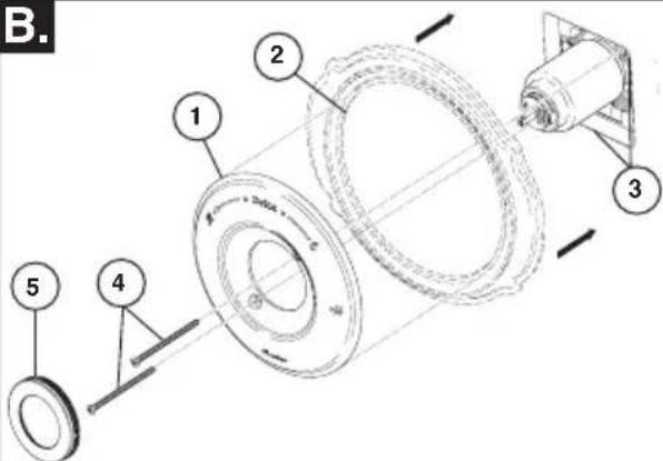 DELTA T14451WE - Installation des pieces de finition - 4