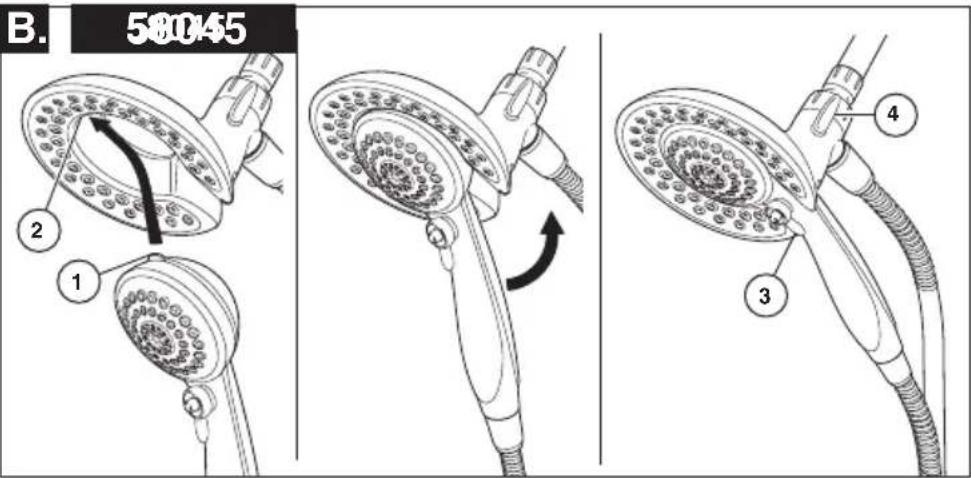 DELTA T14451WE - Showerhead and Tub Spout Installation - 2