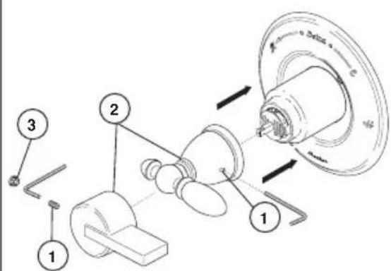 DELTA T14451WE - Installation des pieces de finition - 3