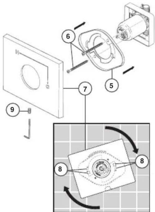 DELTA T14451WE - Trim Installation - 5