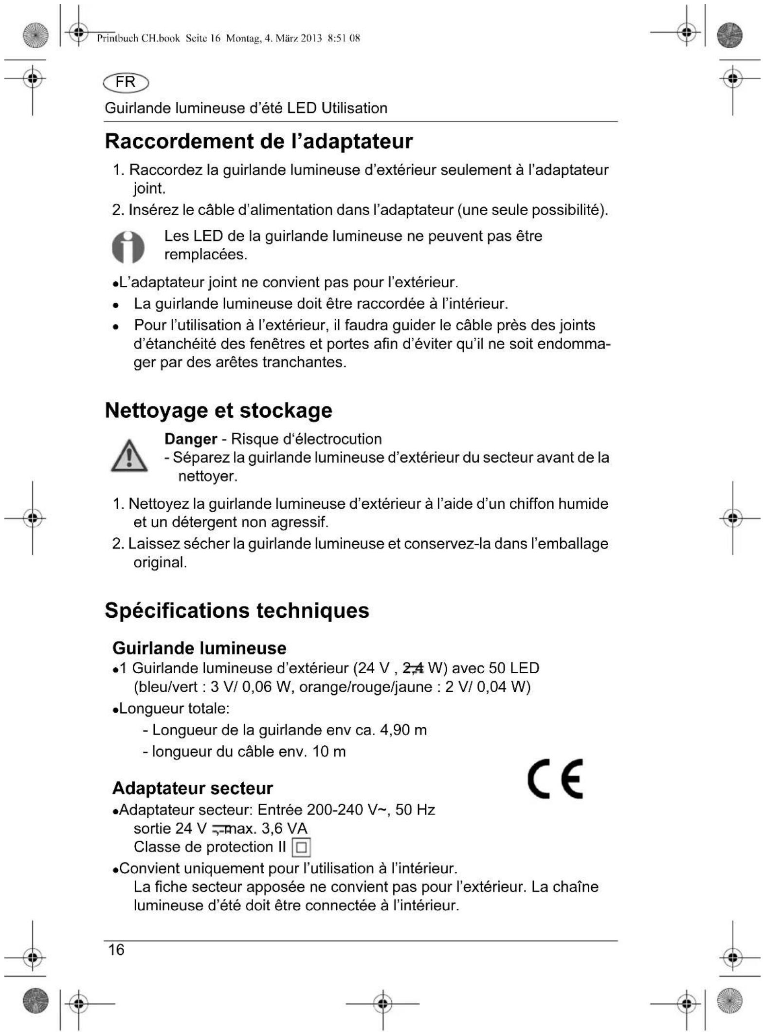 GlobalTronics GTPLCled02 - Risque d'autres blessures - 1