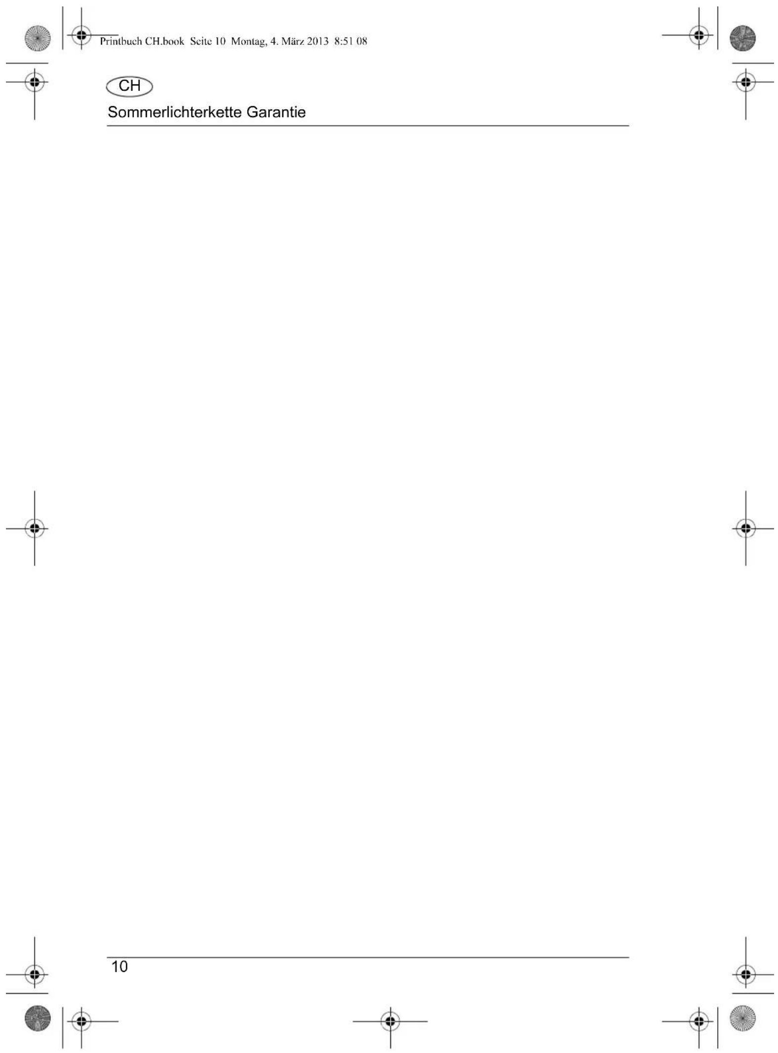 GlobalTronics GTPLCled02 - Sommerlichterkette Garantie - 1
