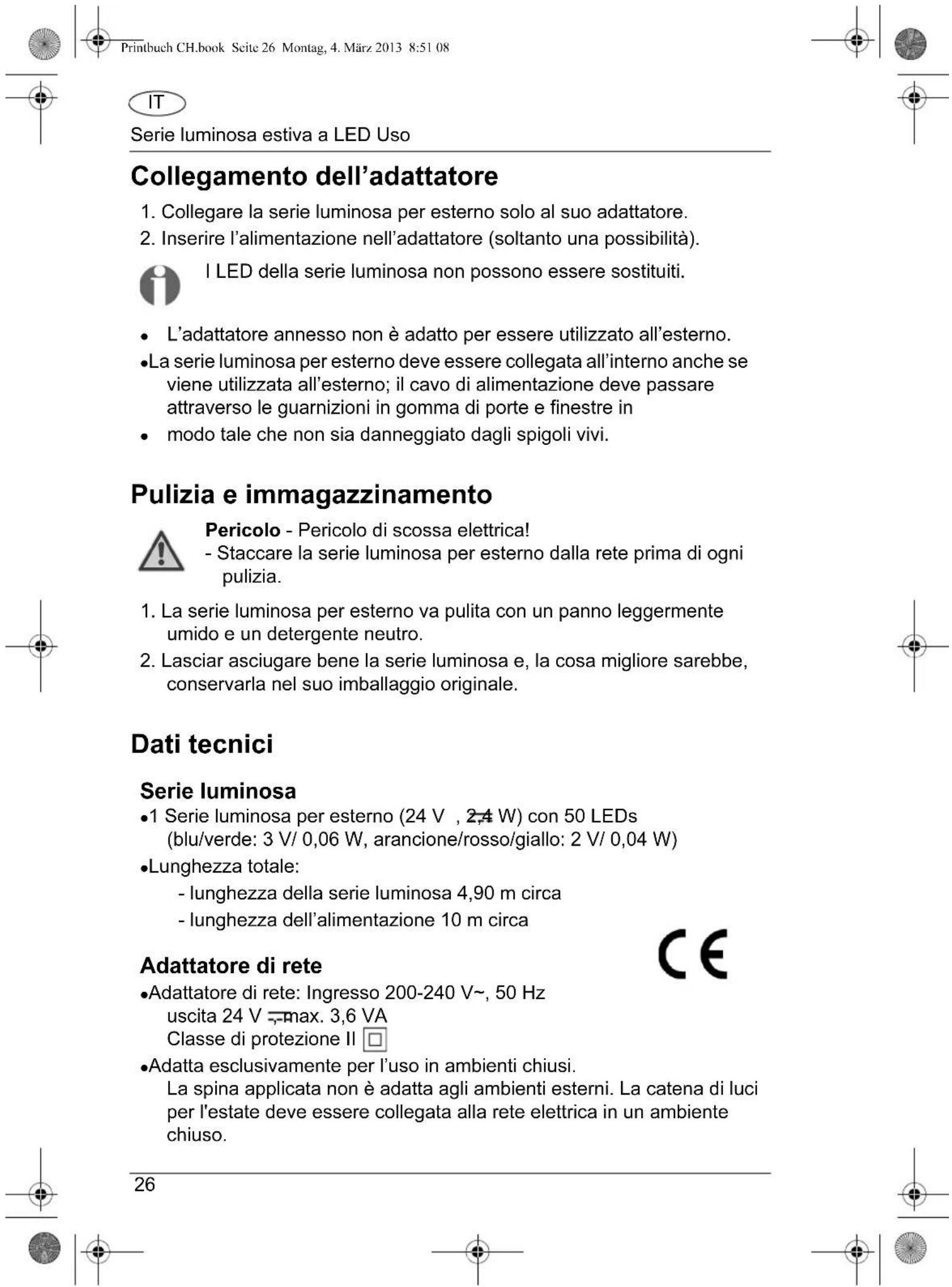 GlobalTronics GTPLCled02 - Rischio di lesions per altre cause - 1