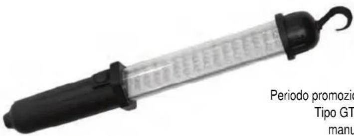 GlobalTronics GTAL60LED2 - Lampada da lavoro a 60 LED - 1