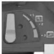 BOSCH GTR 55225 Professional - Posisi switch Jenis aliran udara Penggunaan - 1