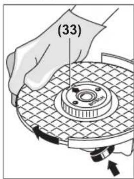 BOSCH GWS 11125 P Professional - Rychloupinací matice SDS-clip - 1