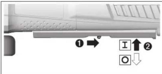 BOSCH GWS 11125 P Professional - Włacznie/wylacznie - 1