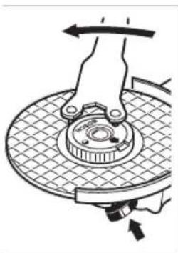 BOSCH GWS 11125 P Professional - Quick-clamping nut SDS- 一 / 一 - 2