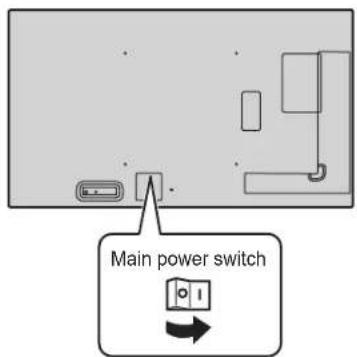 Main power switch