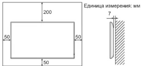 SHARP PNHS551 - МЕРЫ ПРЕДОСТОРОЖНОСТИ ПРИ КРЕПЛЕНИИ - 1
