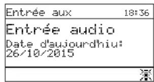 Monacor WAP200 - Lecture d'un autre appeareil audio (AUX INPUT) - 1