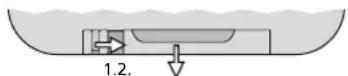 Monacor WAP200 - Batterie auswechseln - 1