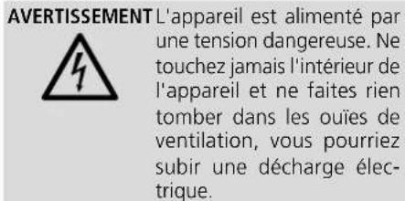 Monacor SA130DMP - Conseils de sécurité - 1