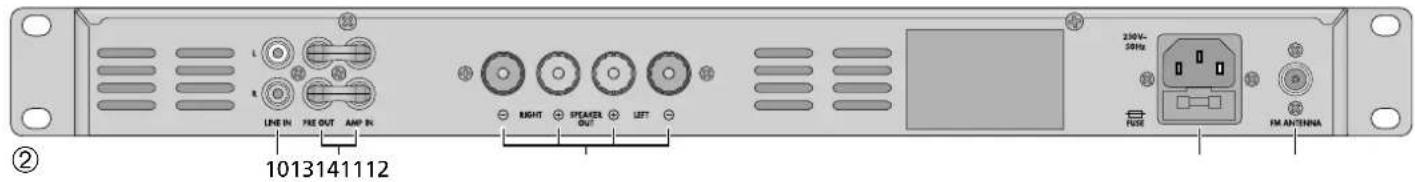 Monacor SA130DMP - Specifications - 2