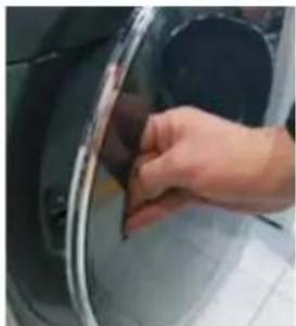 HAIER HWDQ90B416FWB - TÜR | TYP 2 WERKZEUG - 25er TORX-SCHLUSSEL, FLEXIBLER 7er ROHRSCHLUSSEL - 1