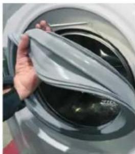 HAIER HWDQ90B416FWB - Joint déporté - 5