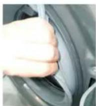 HAIER HWDQ90B416FWB - HINGE | TYPE 2 TOOLS - 25 TORX WRENCH, FLEXIBLE 7 PIPE WRENCH - 3