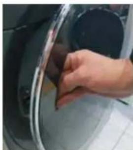 HAIER HWDQ90B416FWB - OKIENKO | TYP 2 NARZEDZIA - KLUCZ TORX 25, ELASTYCZY KLUCZ DO RUR 7 - 1