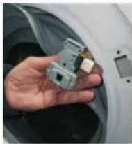 HAIER HWDQ90B416FWB - DOOR LOCK | TYPE 1 TOOLS-CROSS-HEADED SCREWDRIVER, TONG, FLAT SCREWDRIVER - 6