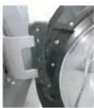 HAIER HWDQ90B416FWB - ZAWIAS | TYP 2 NARZEDZIA - KLUCZ TORX 25, ELASTYCZY KLUCZ DO RUR 7 - 2