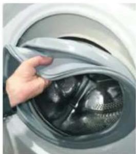 HAIER HWDQ90B416FWB - Joint déporté - 6