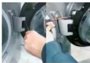 HAIER HWDQ90B416FWB - ZAWIAS | TYP 2 NARZEDZIA - KLUCZ TORX 25, ELASTYCZY KLUCZ DO RUR 7 - 4