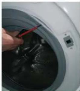 HAIER HWDQ90B416FWB - Joint déporté - 2