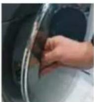 HAIER HWDQ90B416FWB - ZAMEKDODRZWI|TYP2 NARZEDZIA-SRUBOKRETKRZYZAKOWY,SZCZYPCE,SRUBOKRETPLASKI - 1