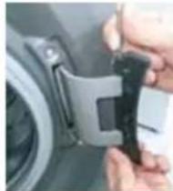 HAIER HWDQ90B416FWB - SCHARNIER | TYP 2 WERKZEUG - 25er TORX-SCHLUSSEL, FLEXIBLER 7er ROHRSchLUSSEL - 5