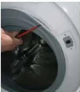 HAIER HWDQ90B416FWB - Kapinin contasi - 2