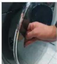 HAIER HWDQ90B416FWB - CERNIERA | TIPO 2 UTENSILI-CACCIAVITE TORX T25, CHIAVE A TUBO 7 - 1