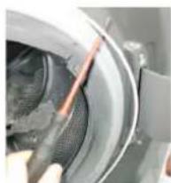 HAIER HWDQ90B416FWB - DOOR LOCK | TYPE 2 TOOLS-CROSS-HEADED SCREWDRIVER, TONG, FLAT SCREWDRIVER - 4