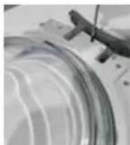 HAIER HWDQ90B416FWB - SCHARNIER | TYP 1 WERKZEUG - 25er TORX-SCHLUSSEL - 2