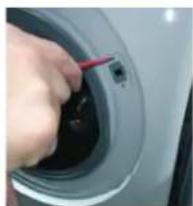 HAIER HWDQ90B416FWB - TRINCO DAPORTA | TIPO 1 FERRAMENTAS-CHAVE DEFENDAS DE Cabeça CRUZADA, PINCA, CHAVE DE FENDAS DE Cabeça PLANA - 2