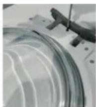 HAIER HWDQ90B416FWB - BISAGRA | TIPO 1 HERRAMIENTAS - LLAVE TORX 25 - 2