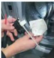 HAIER HWDQ90B416FWB - DOOR LOCK | TYPE 2 TOOLS-CROSS-HEADED SCREWDRIVER, TONG, FLAT SCREWDRIVER - 9