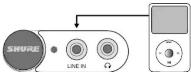SHURE SHA900 - Entrada de 3,5 mm (audio analógico) - 1