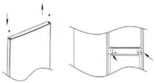 HOOVER HOCT3L517EB - Las instrucciones de sustitución de la lámpara son las siguientes: - 5