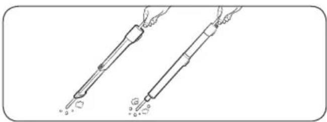 SAMSUNG Bespoke Jet Complete Extra - Extension Crevice Tool / Telescopic Pipe - 1