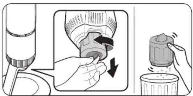 SAMSUNG Bespoke Jet Complete Extra - Cleaning the Fine Dust Filter - 1