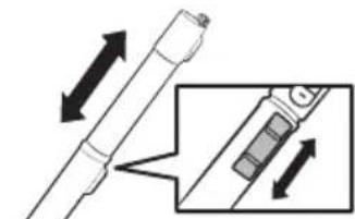 SAMSUNG Bespoke Jet Complete Extra - Torupikkuse reguleerimine - 1
