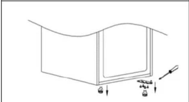 HOOVER HOCT3L517ES - De instructies voor het verrangen van de lampংn als volgt: - 3