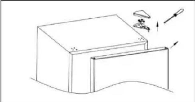 HOOVER HOCT3L517ES - Instruţiunile deutilizarepentru inlocuirela lampii sunt următoarele: - 1