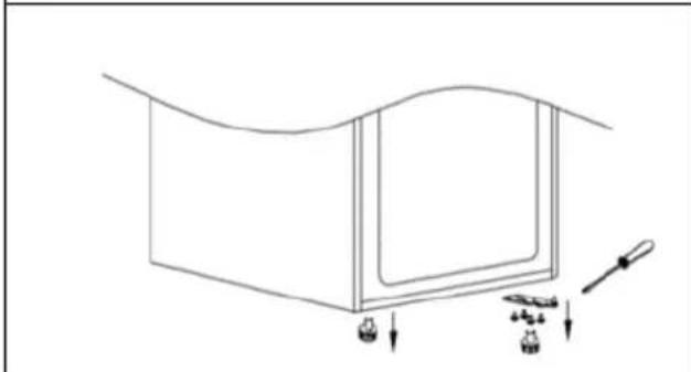 HOOVER HOCT3L517ES - Istruzioni per la sostituzione della lampada: - 3
