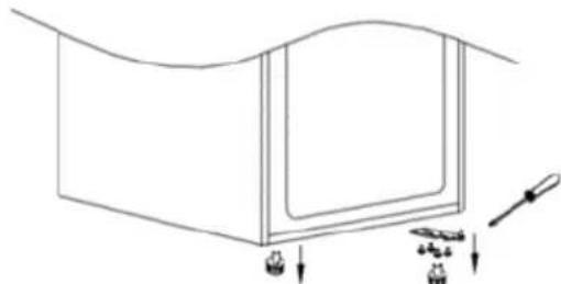 HOOVER HOCT3L517ES - Pokyny k vymene zarovky jsou nasledujici: - 3