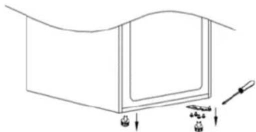 HOOVER HOCT3L517ES - Bruksanvisningen for skiffe av lampe er som folger: - 3