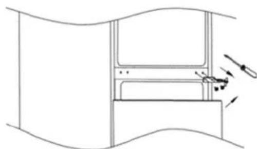 HOOVER HOCT3L517ES - Les instructions de fonctionnement de remplacement de la lampe sont les suivantes : - 2